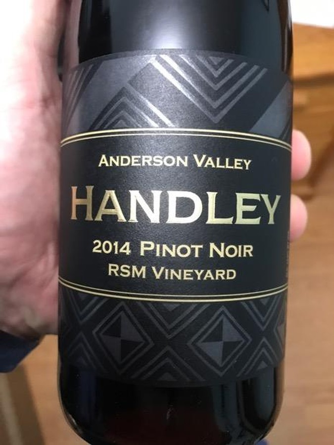 Handley 2014 Pinot Noir RSM Vineyard 1