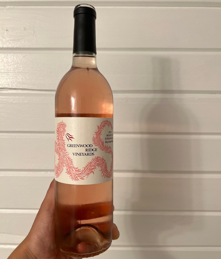 2021 Greenwood Ridge Rose of Zinfandel 1