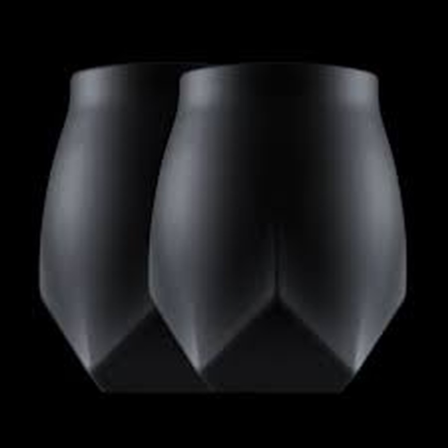 Norlan Whisky Glass - Black Edition 2 pk 1