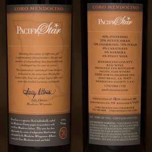 Coro Mendocino - Pacific Star 2004 Magnum