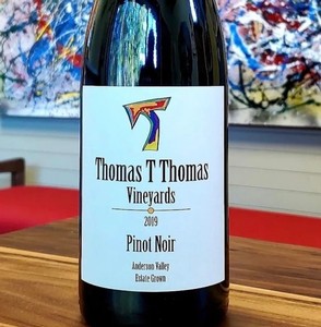 Thomas T Thomas 2019 Estate Pinot Noir