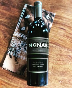 McNab Ridge 2019 FR Zinfandel Chase Vineyards