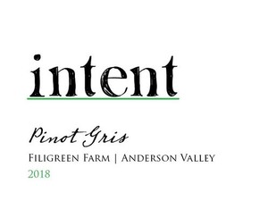 Intent 2018 Pinot Gris