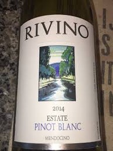 Rivino 2018 Estate Pinot Blanc